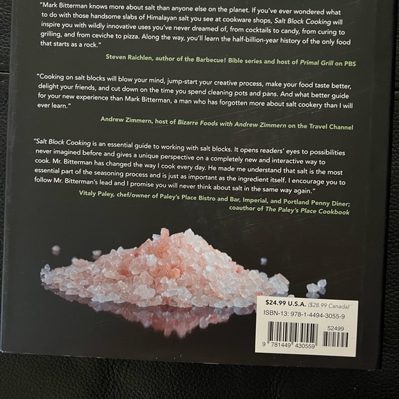 SOLD Salt Block Cooking Cookbook - Picture 2 of 3